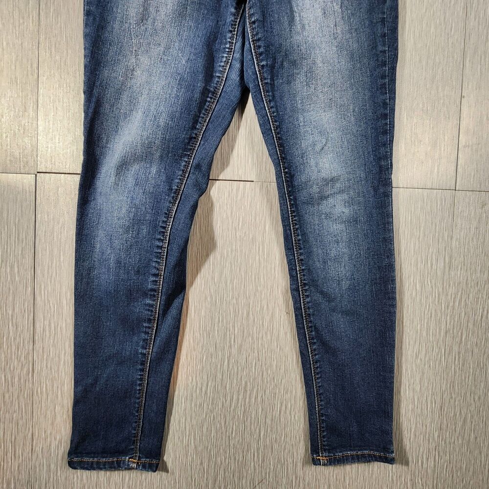 1822 Denim Jeans Womens 6 Adrianna Blue Skinny Dark Wash - Picture 2 of 9